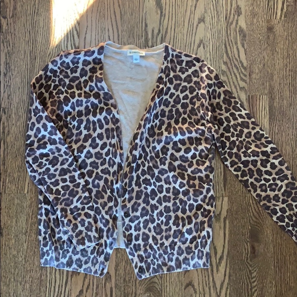 St. John’s Bay Cheetah Cardigan